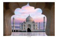 Taj Mahal, from Princess Diana's Bench