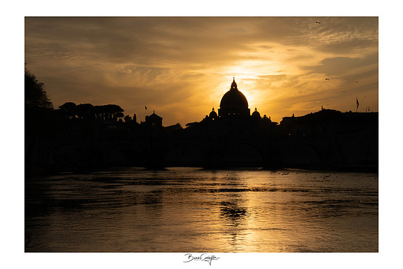 Saint Peter's at Sunset