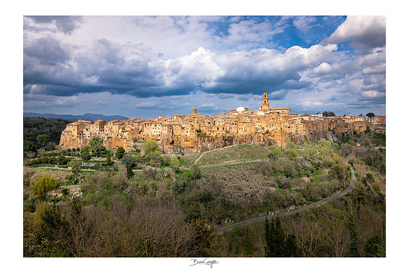 Late Afternoon, Pitigliano Tuscany