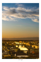 Golden Light on the Arno
