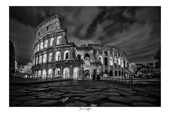 Colusseum at Night - Infrared