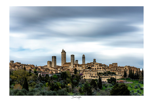 Windy Afternoon, San Gimignano