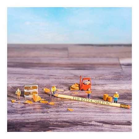 Tiny World - "The Fancy Pencil Factory"
